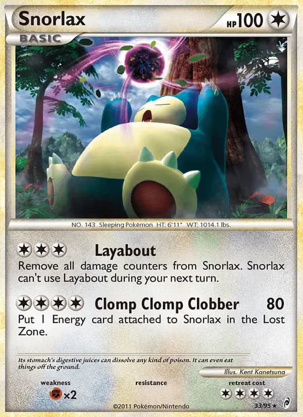 Snorlax 33/95 from Call of Legends