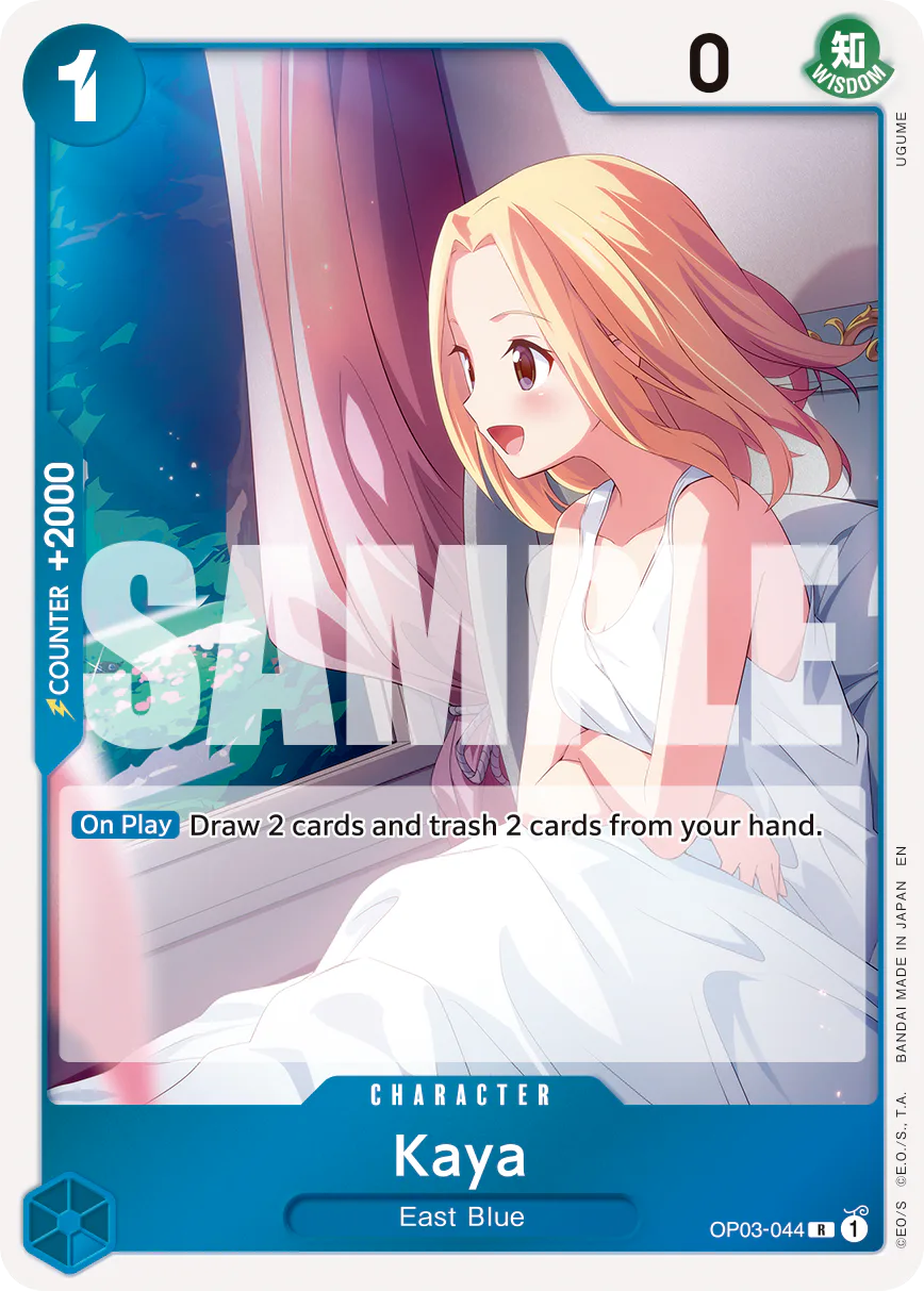 Kaya OP03-044 Official alternate printing r1