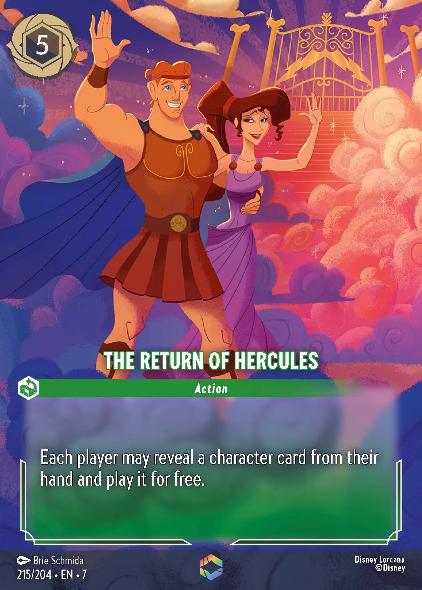 The Return of Hercules 215/204 from Archazia's Island