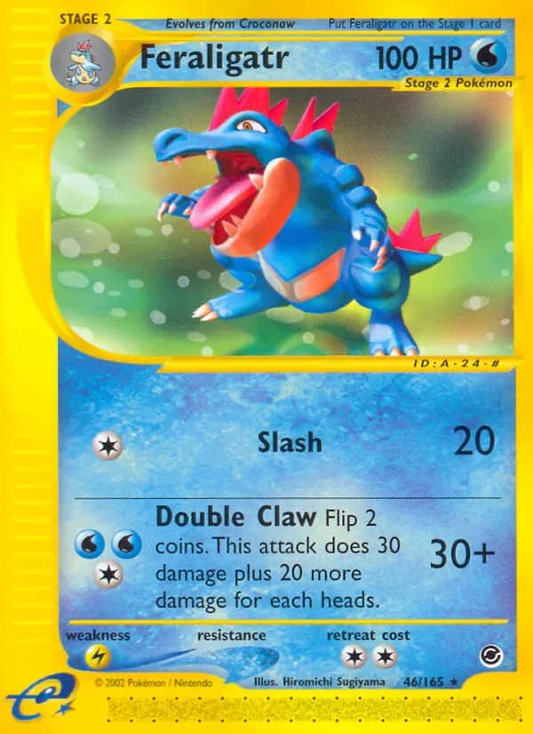 Feraligatr 46/165 from Expedition Base Set