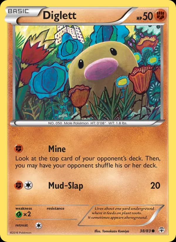 Diglett 38/83 from Generations