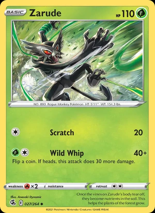 Zarude 27/264 from Fusion Strike