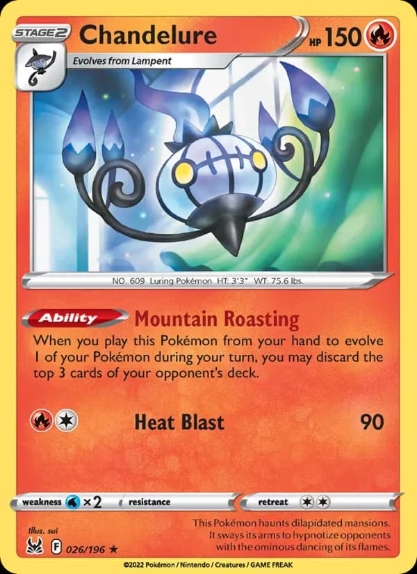 Chandelure 026/196 from Lost Origin