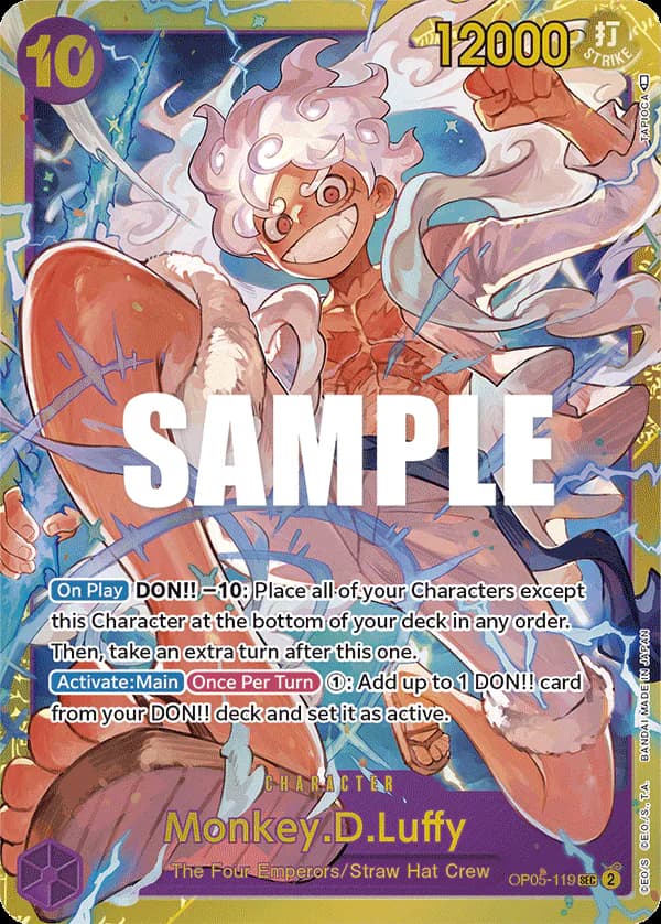 Monkey.D.Luffy OP05-119 Standard printing