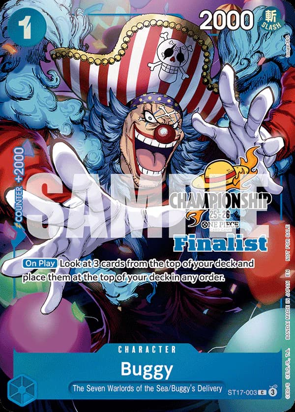 Buggy ST17-003 Official alternate printing 2