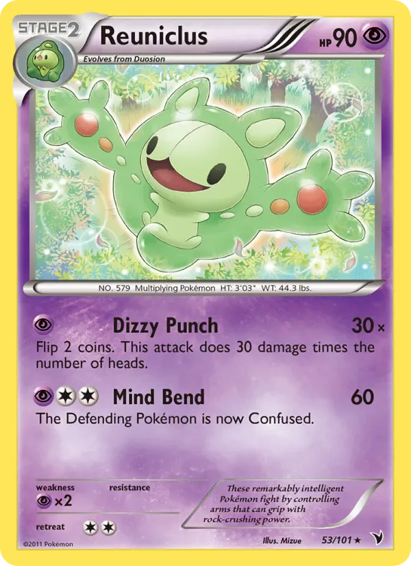 Reuniclus 53/101 from Noble Victories