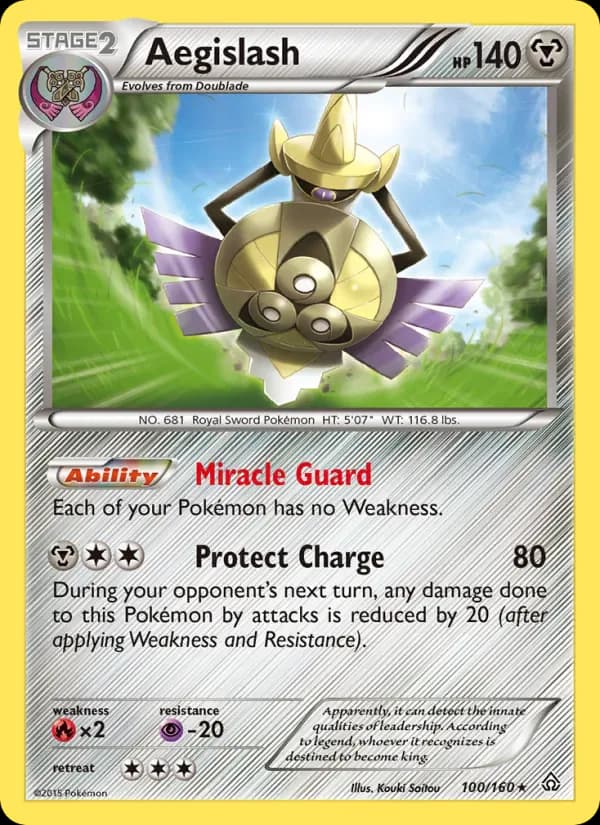 Aegislash 100/160 from Primal Clash