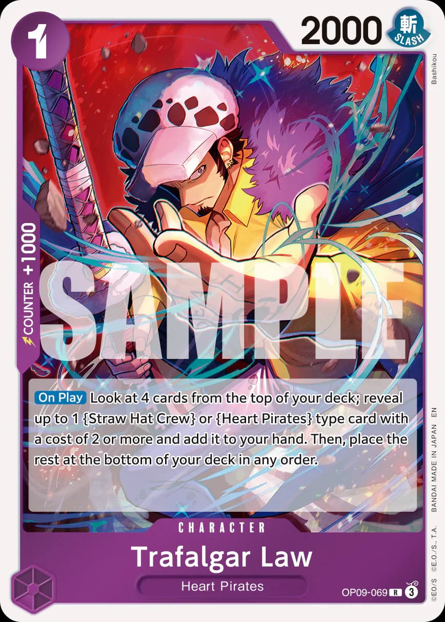 Trafalgar Law OP09-069 Official alternate printing r1