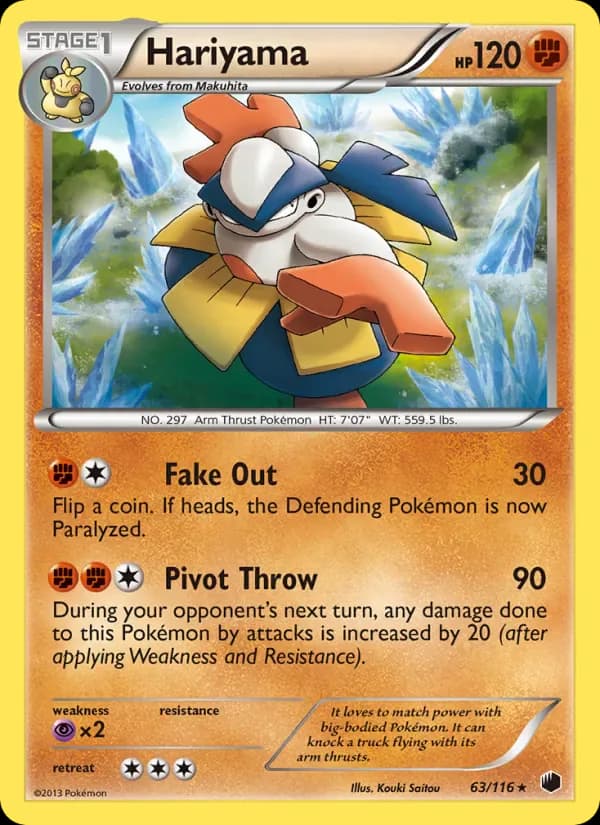 Hariyama 63/116 from Plasma Freeze