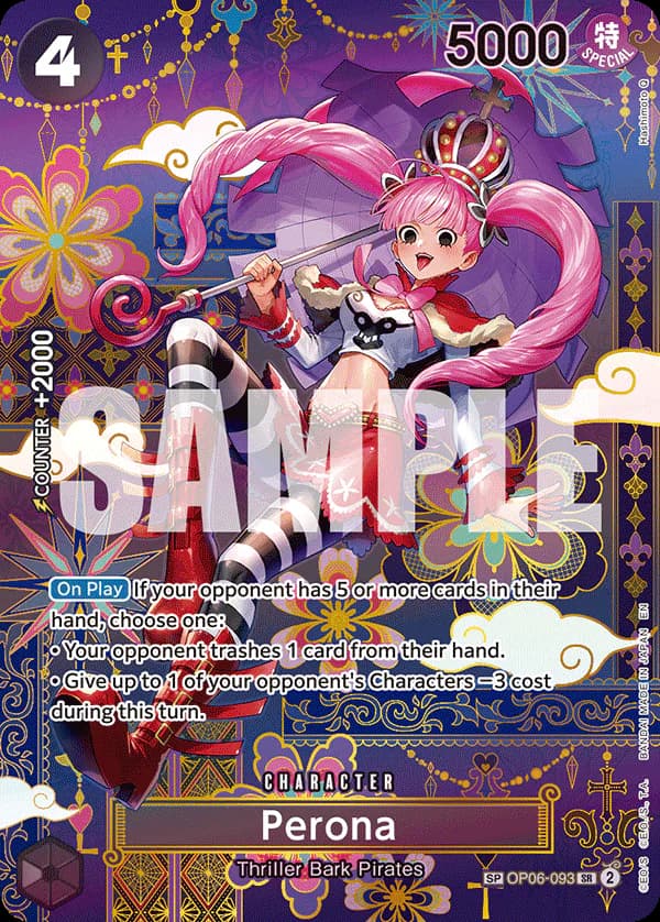 Perona OP06-093 Official alternate printing 5