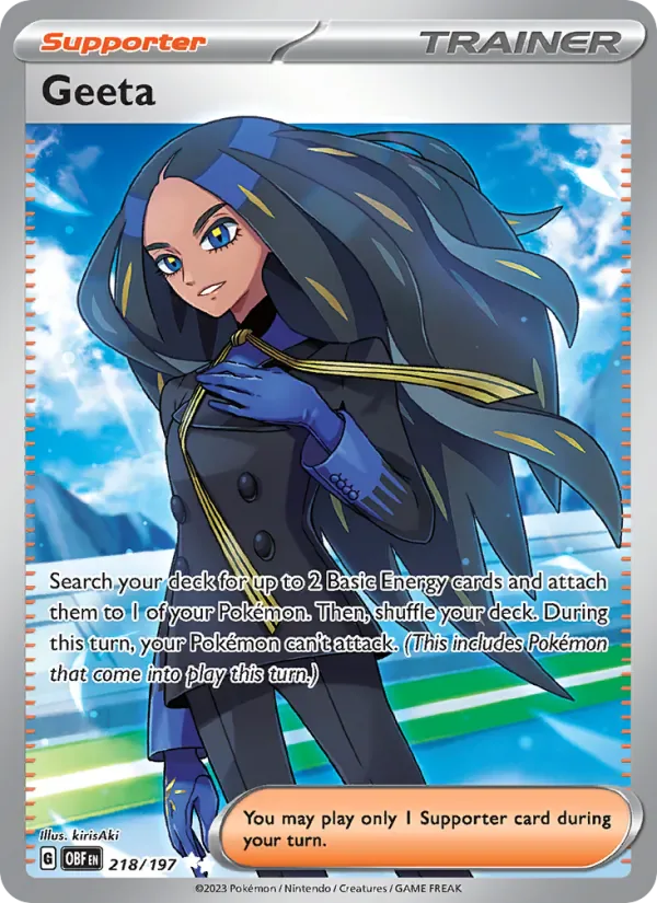Geeta 218/197 from Obsidian Flames
