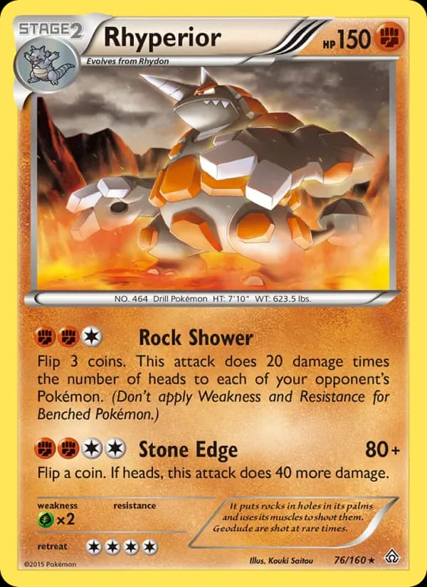 Rhyperior 76/160 from Primal Clash