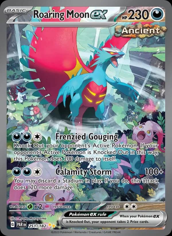 Roaring Moon ex 251/182 from Paradox Rift
