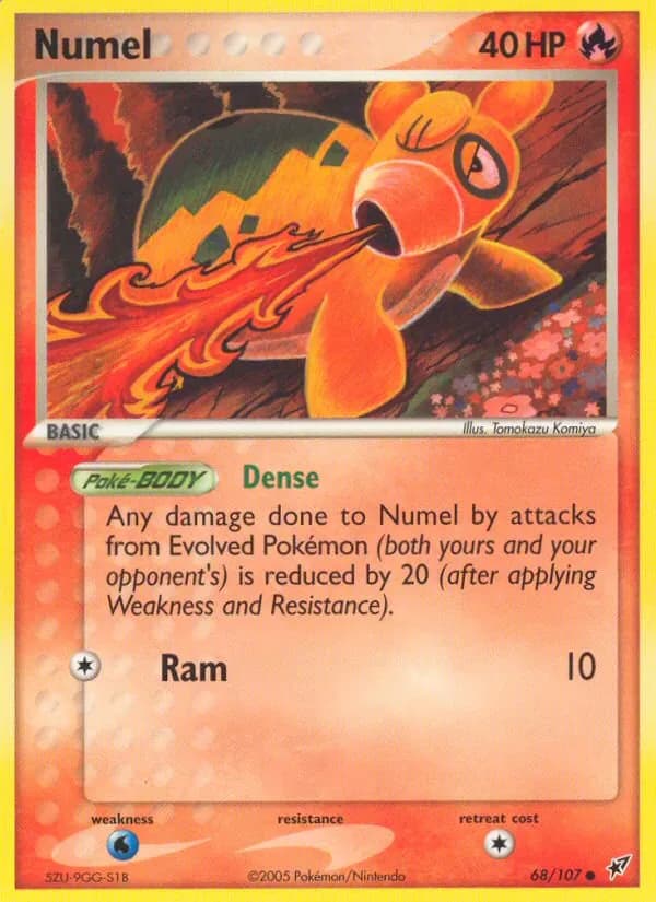 Numel 68/107 from EX Deoxys