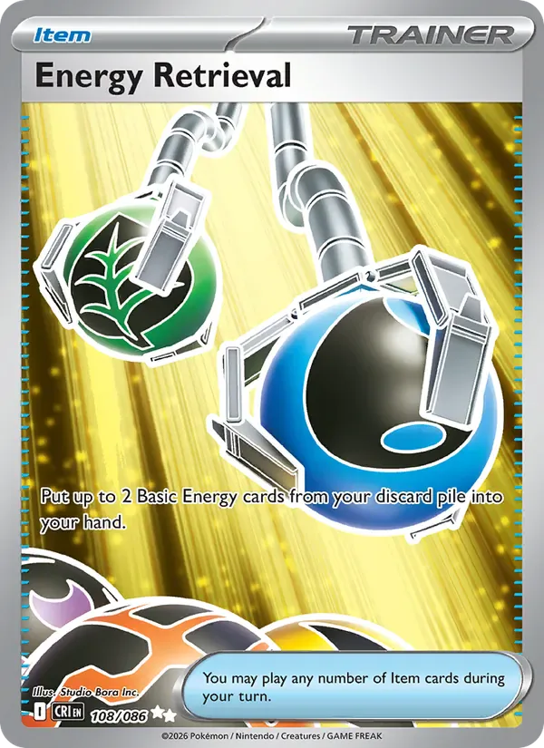 Energy Retrieval 108/86 from Chaos Rising