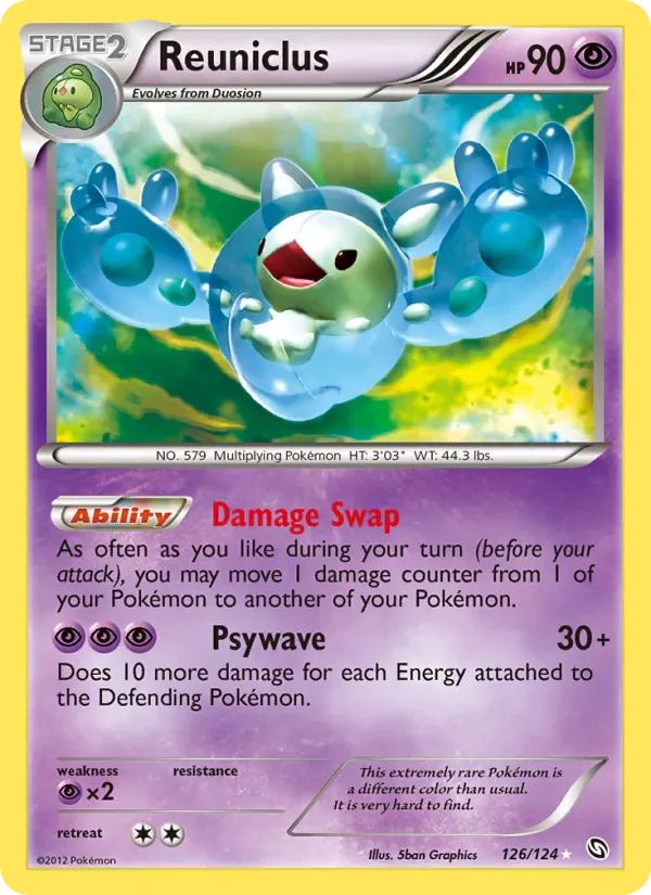 Reuniclus 126/124 from Dragons Exalted