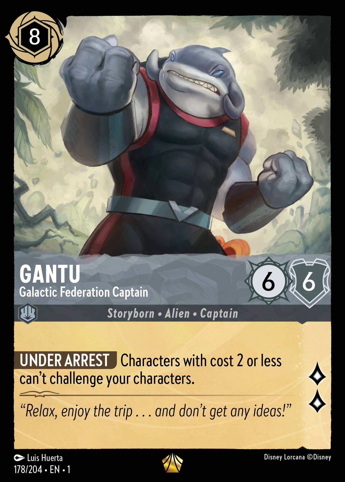 Gantu - Galactic Federation Captain 178/204 from The First Chapter