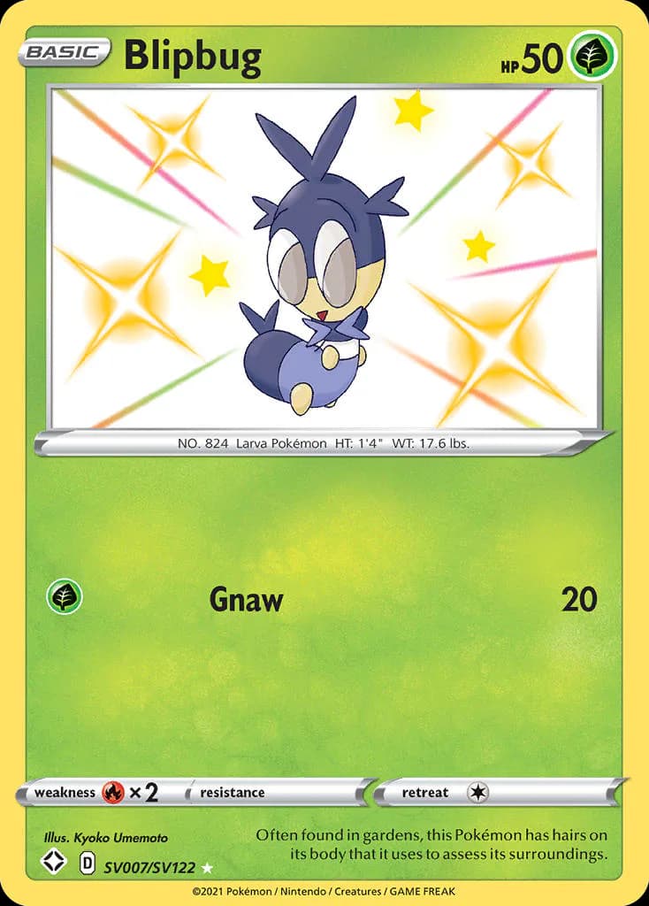 Blipbug SV007/SV122 from Shining Fates