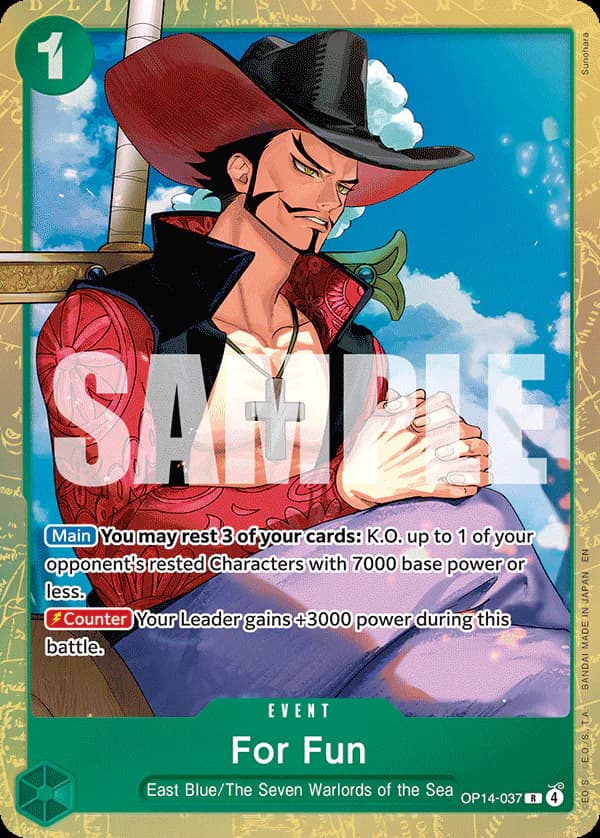 For Fun OP14-037 Official alternate printing 1