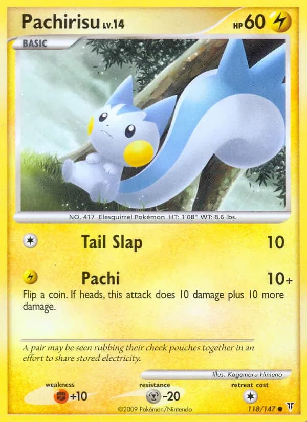 Pachirisu 118/147 from Supreme Victors