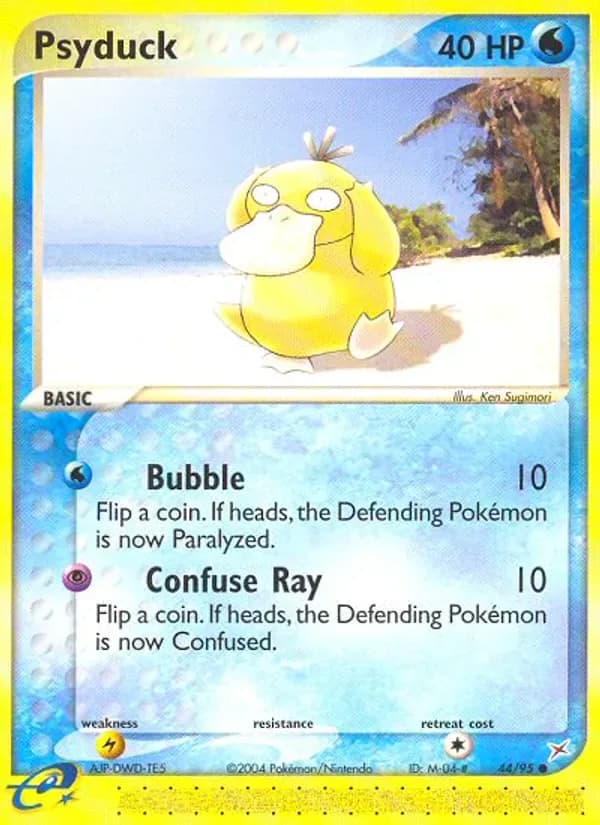 Psyduck 44/95 from EX Team Magma vs Team Aqua