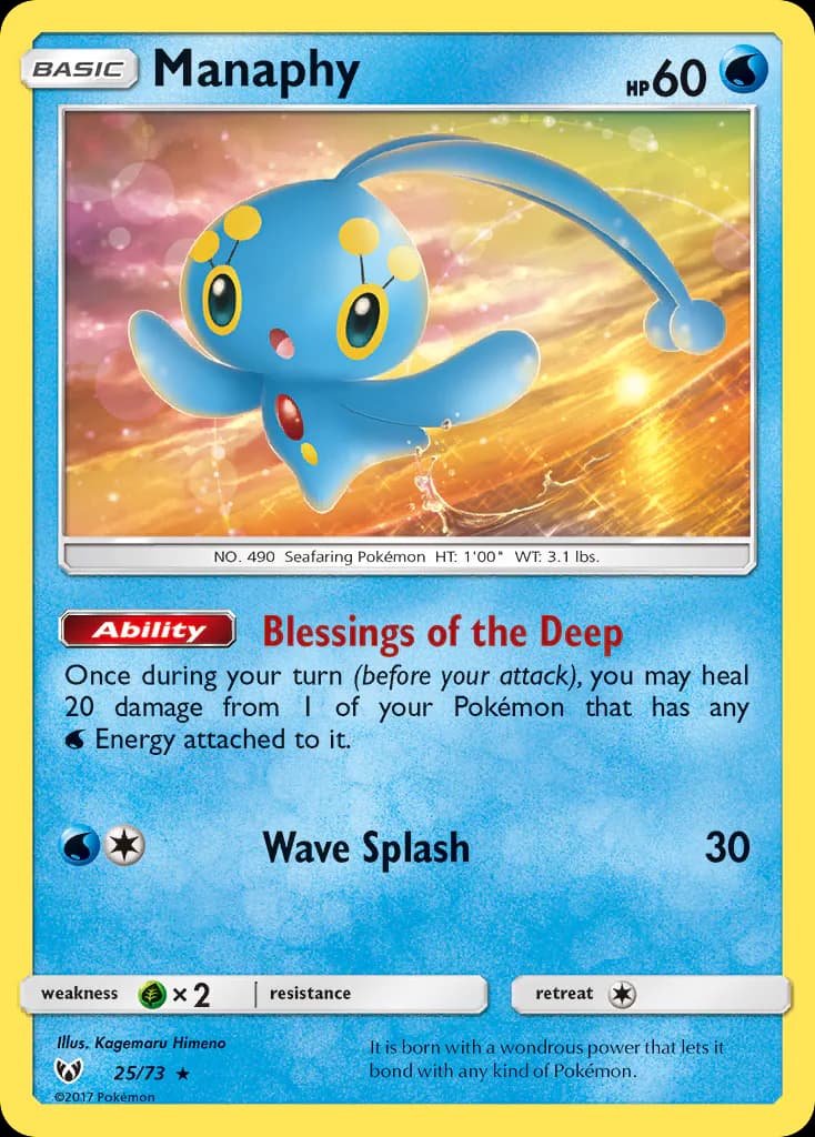 Manaphy 25/73 from Shining Legends