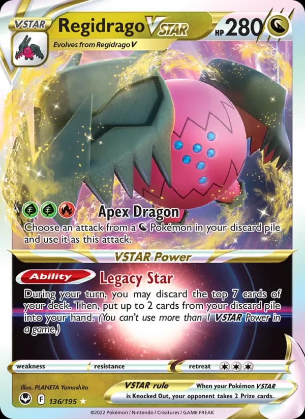 Regidrago VSTAR 136/195 from Silver Tempest