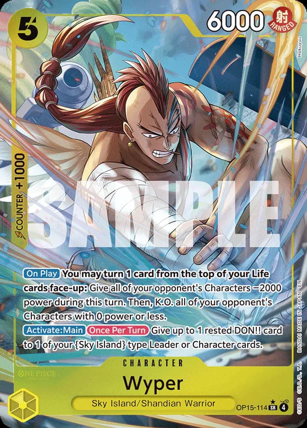 Wyper OP15-114 Official alternate printing 1
