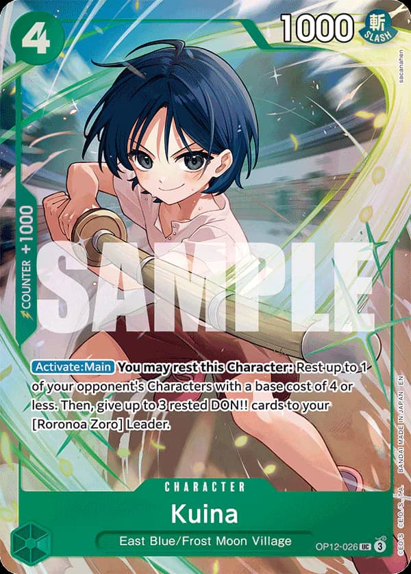 Kuina OP12-026 Official alternate printing 1