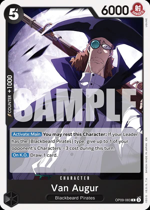 Van Augur OP09-083 Official alternate printing r1