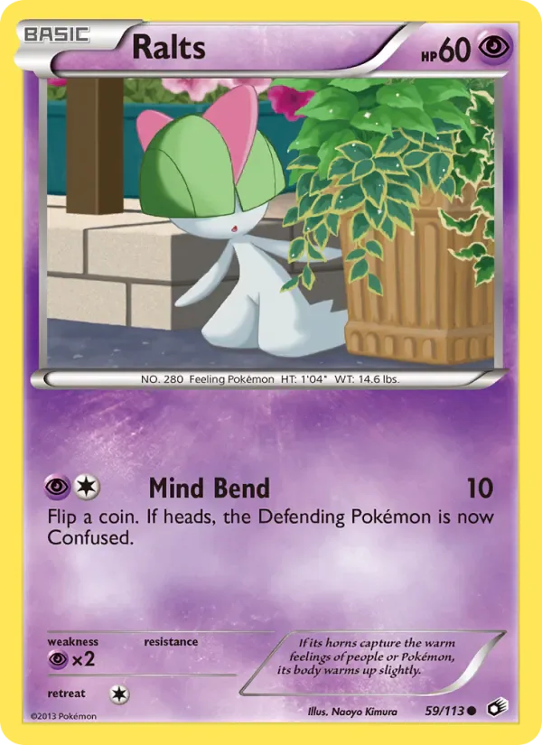 Ralts 59/113 from Legendary Treasures