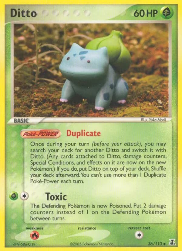 Ditto 36/113 from EX Delta Species