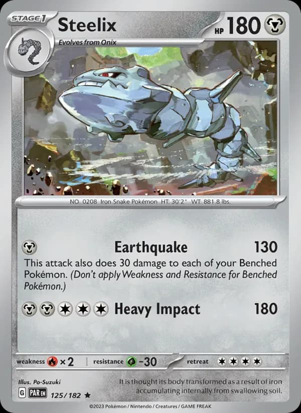 Steelix 125/182 from Paradox Rift