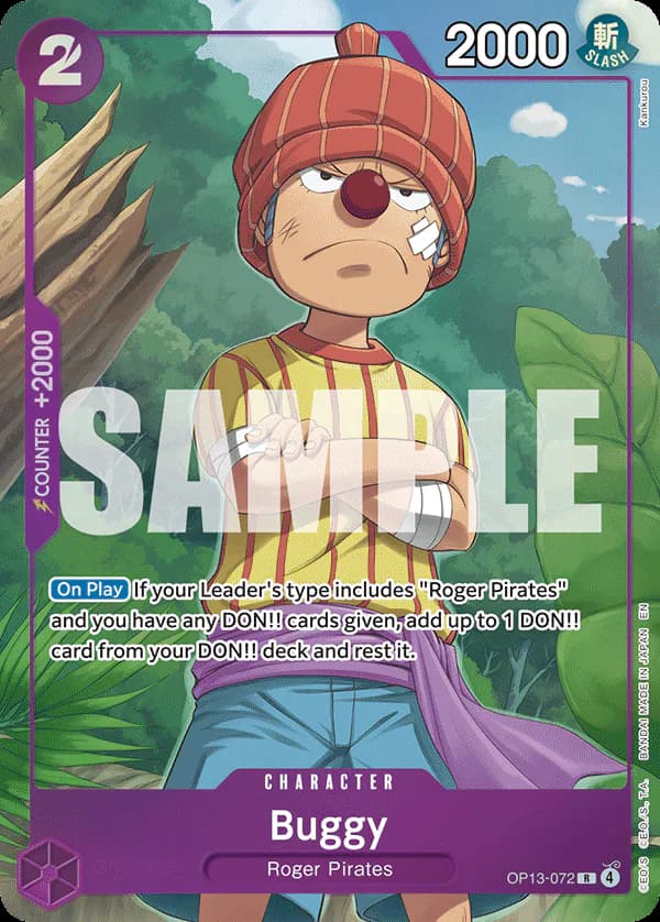 Buggy OP13-072 Official alternate printing 1