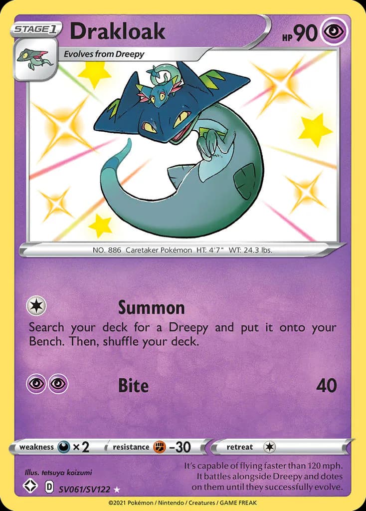 Drakloak SV061/SV122 from Shining Fates