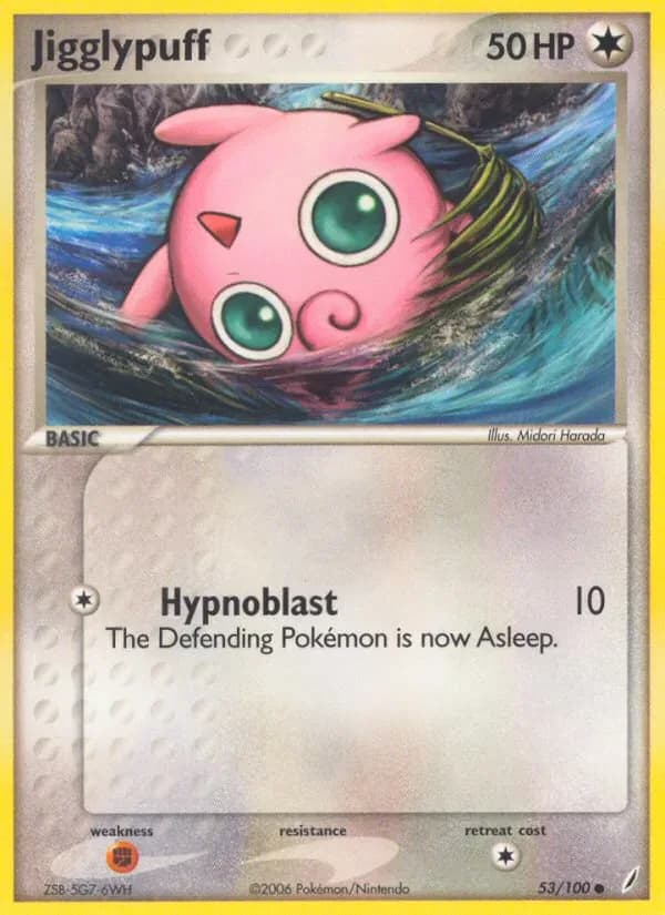 Jigglypuff 53/100 from EX Crystal Guardians