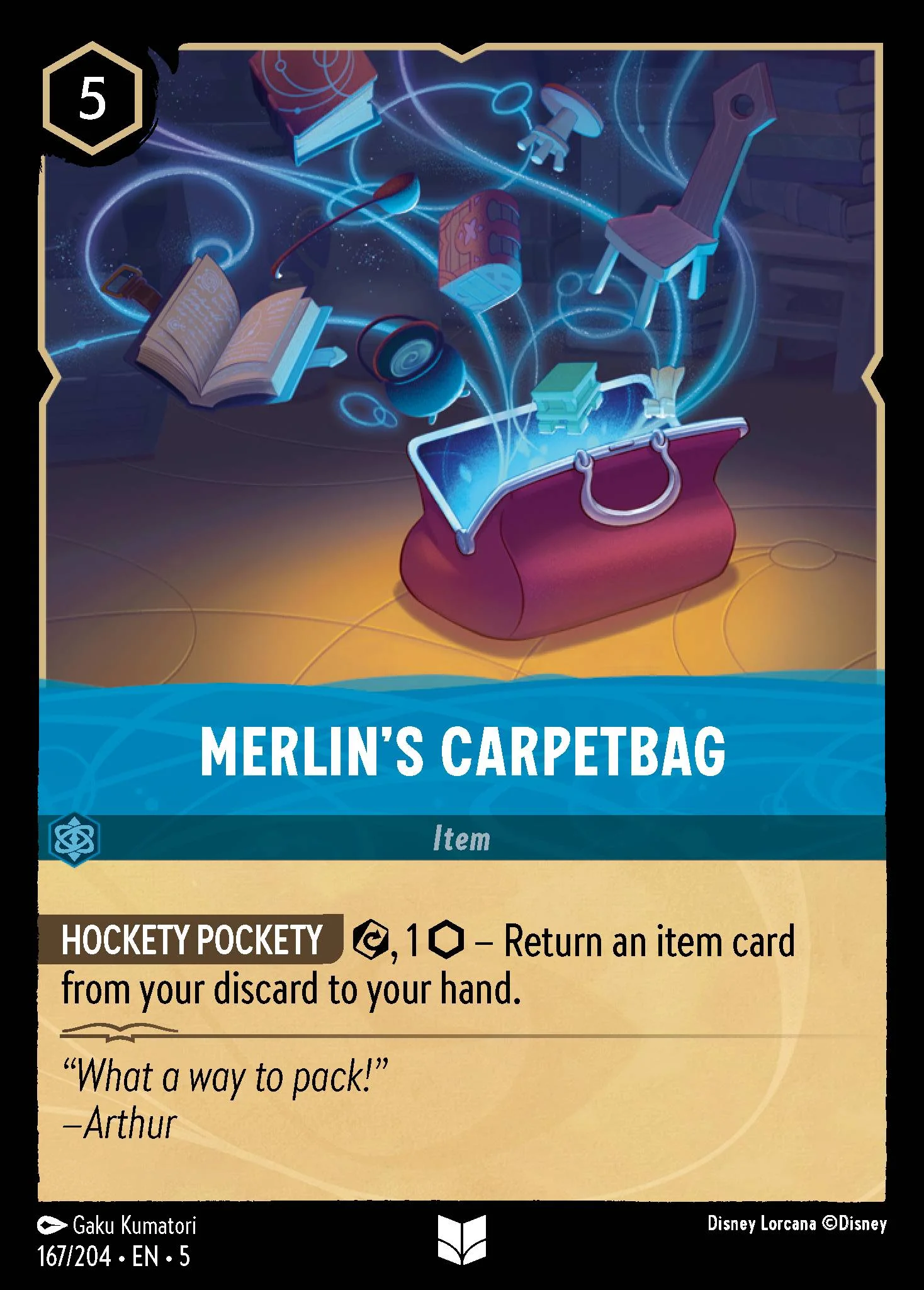 Merlin's Carpetbag 167/204 from Shimmering Skies