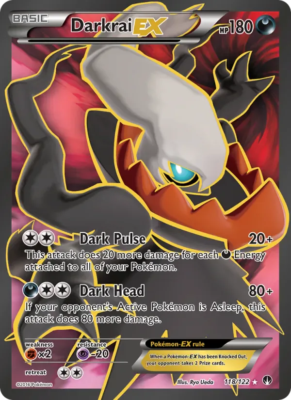 Darkrai EX 118/122 from BREAKpoint