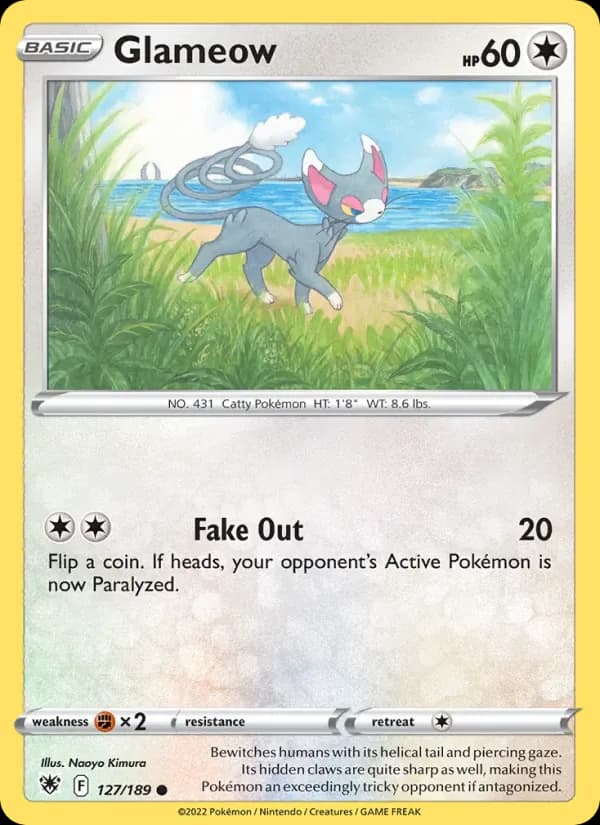 Glameow 127/189 from Astral Radiance