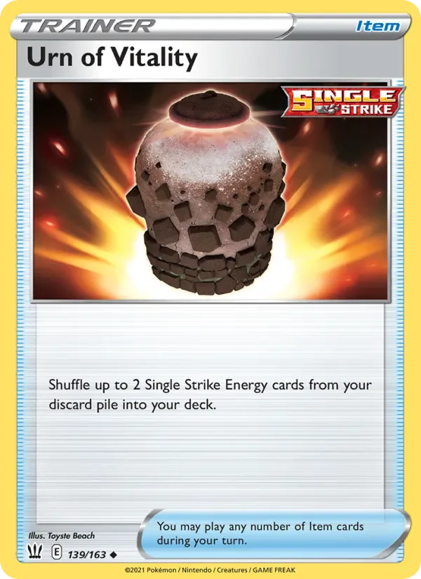 Urn of Vitality 139/163 from Battle Styles
