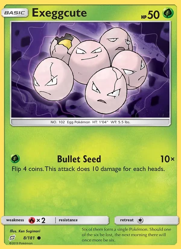 Exeggcute 8/181 from Team Up