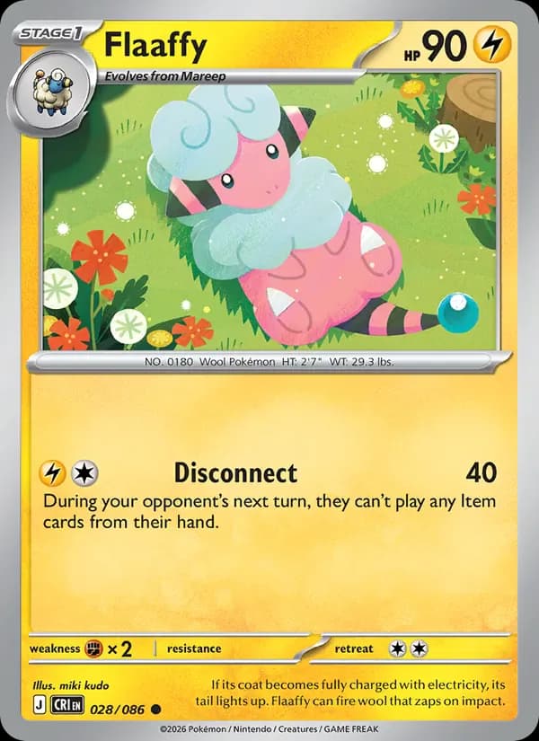 Flaaffy 028/86 from Chaos Rising