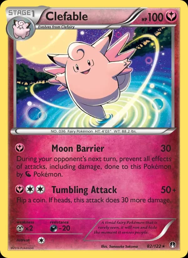 Clefable 82/122 from BREAKpoint
