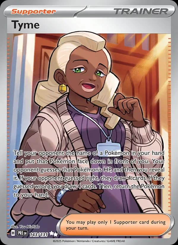 Tyme 143/131 from Prismatic Evolutions