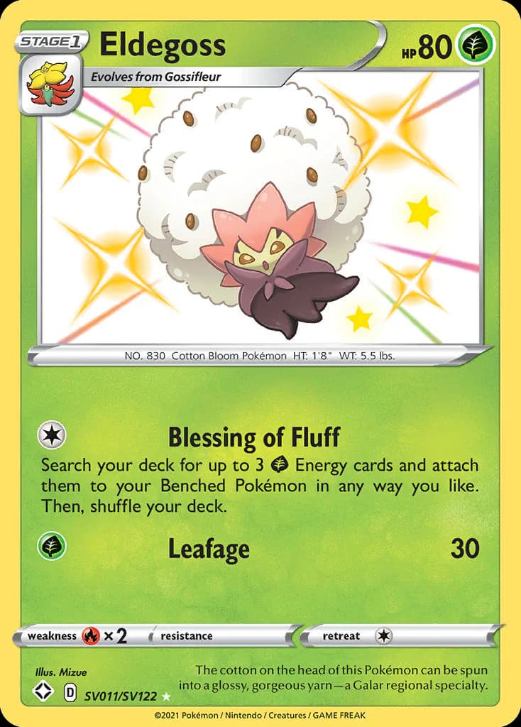 Eldegoss SV011/SV122 from Shining Fates