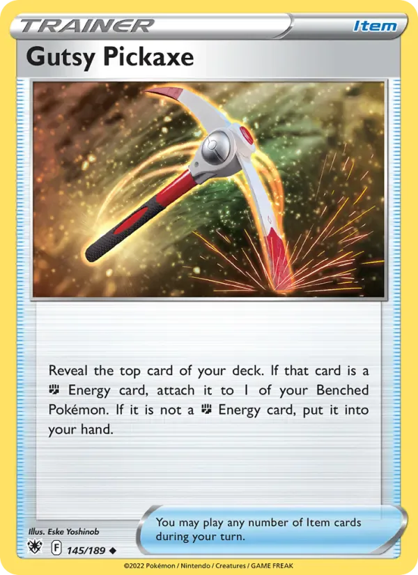 Gutsy Pickaxe 145/189 from Astral Radiance