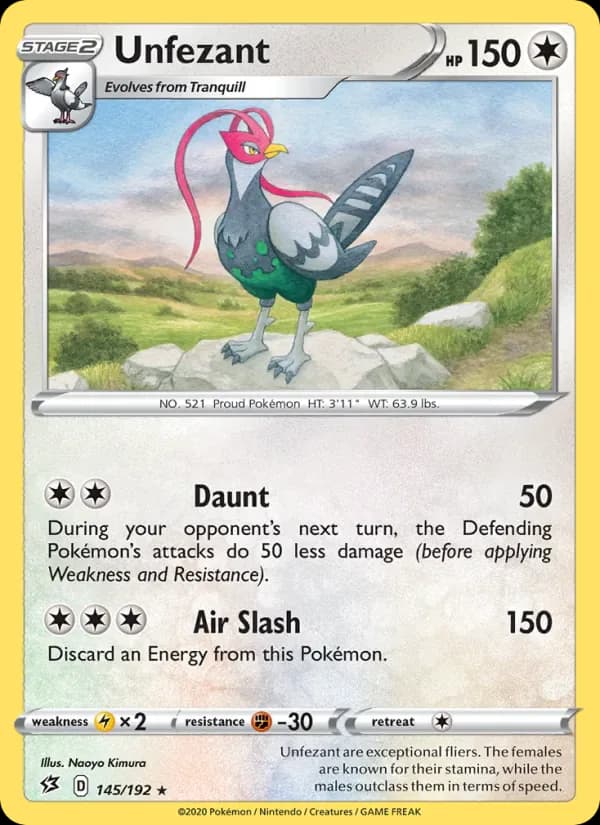 Unfezant 145/192 from Rebel Clash