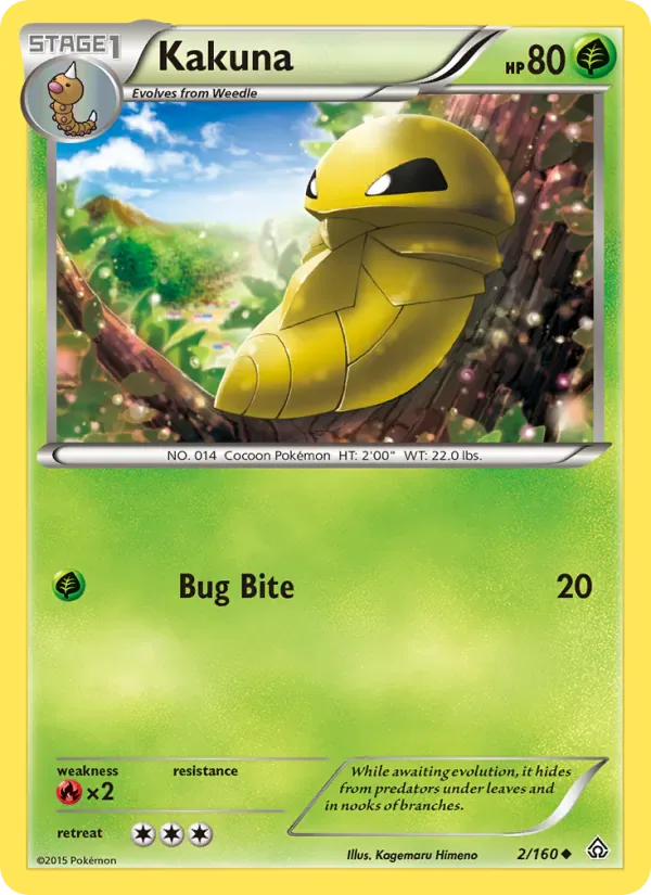 Kakuna 2/160 from Primal Clash