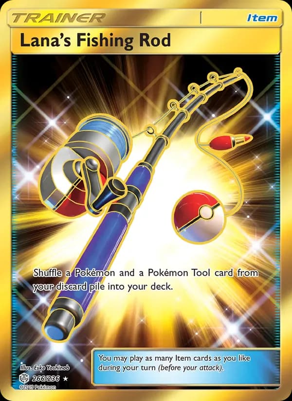 Lana’s Fishing Rod 266/236 from Cosmic Eclipse