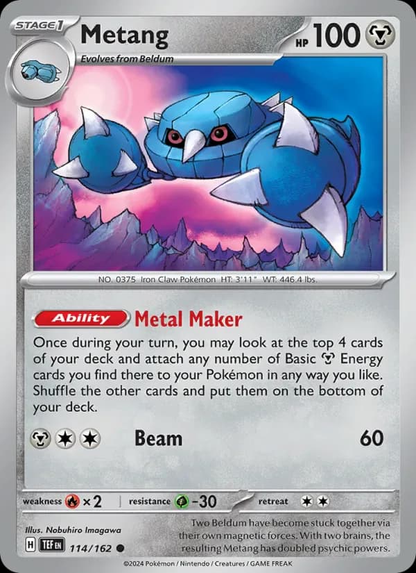 Metang 114/162 from Temporal Forces